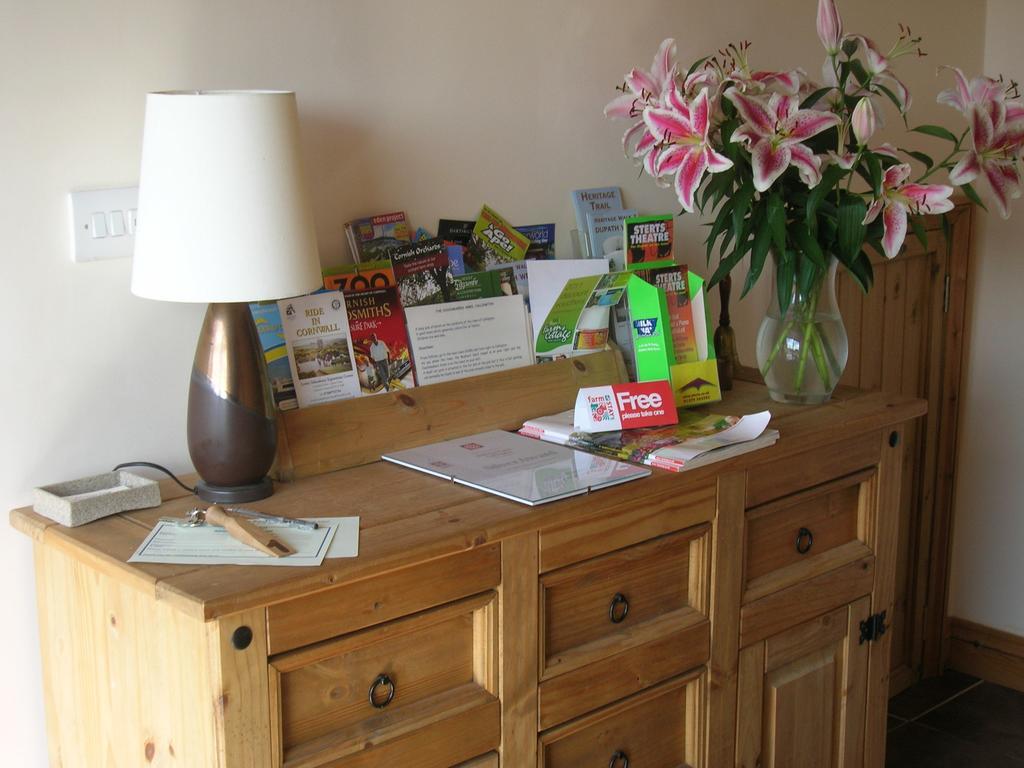 Bed and Breakfast Polhilsa Farm Callington Esterno foto